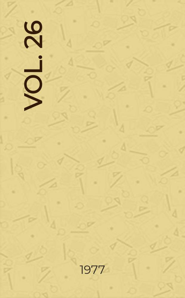 Vol. 26