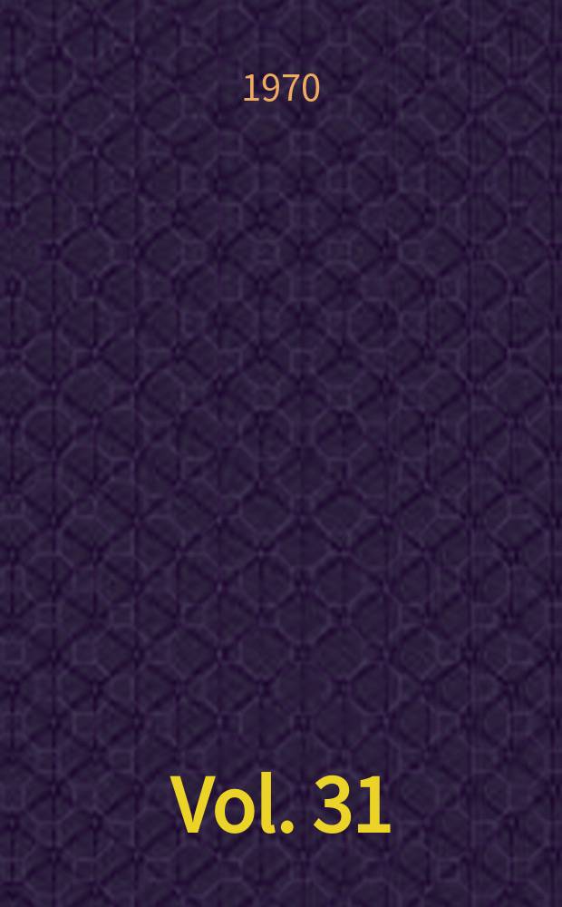 Vol. 31