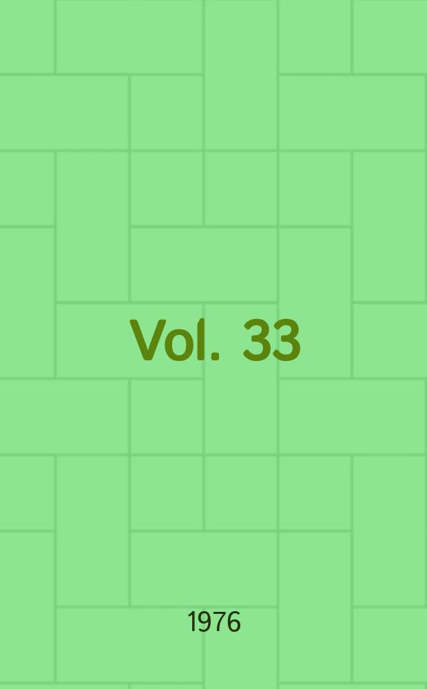 Vol. 33