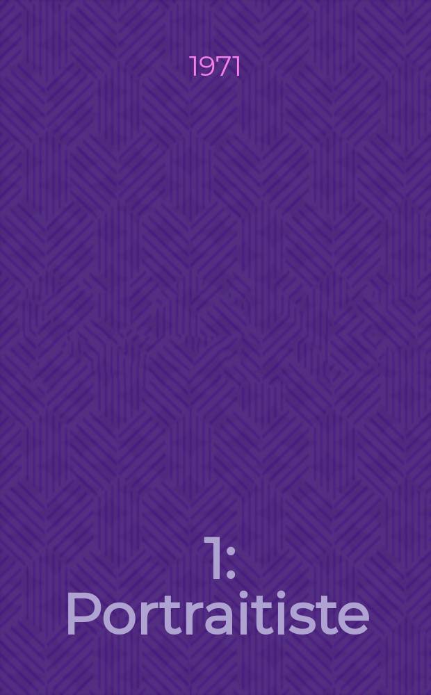 [1] : Portraitiste