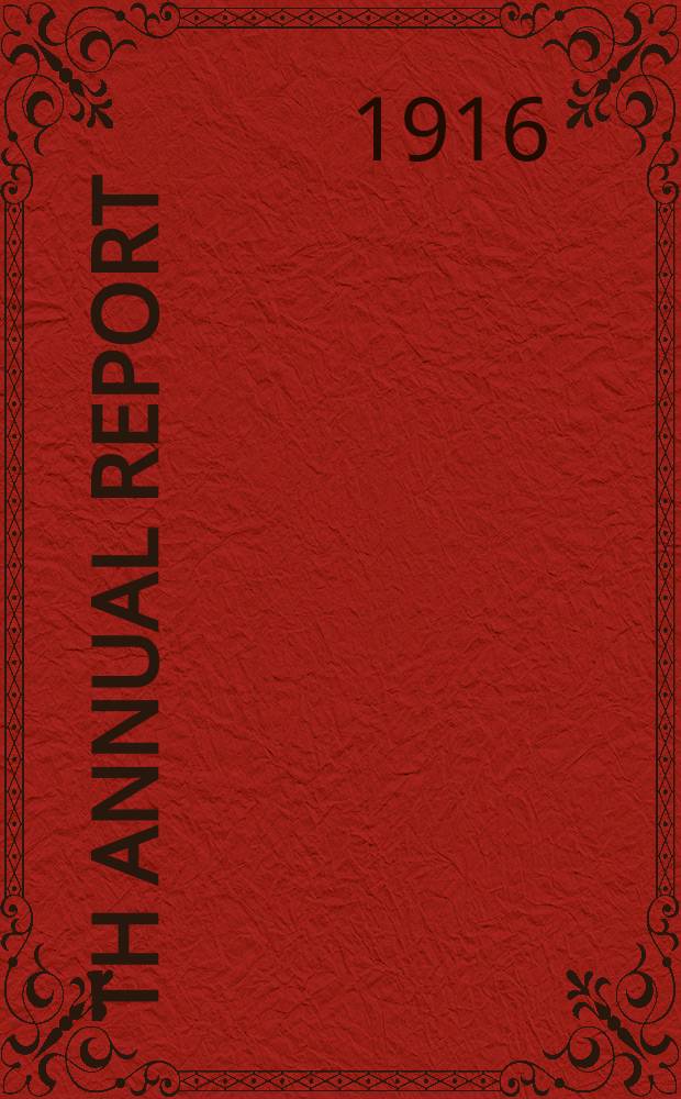 7th annual report