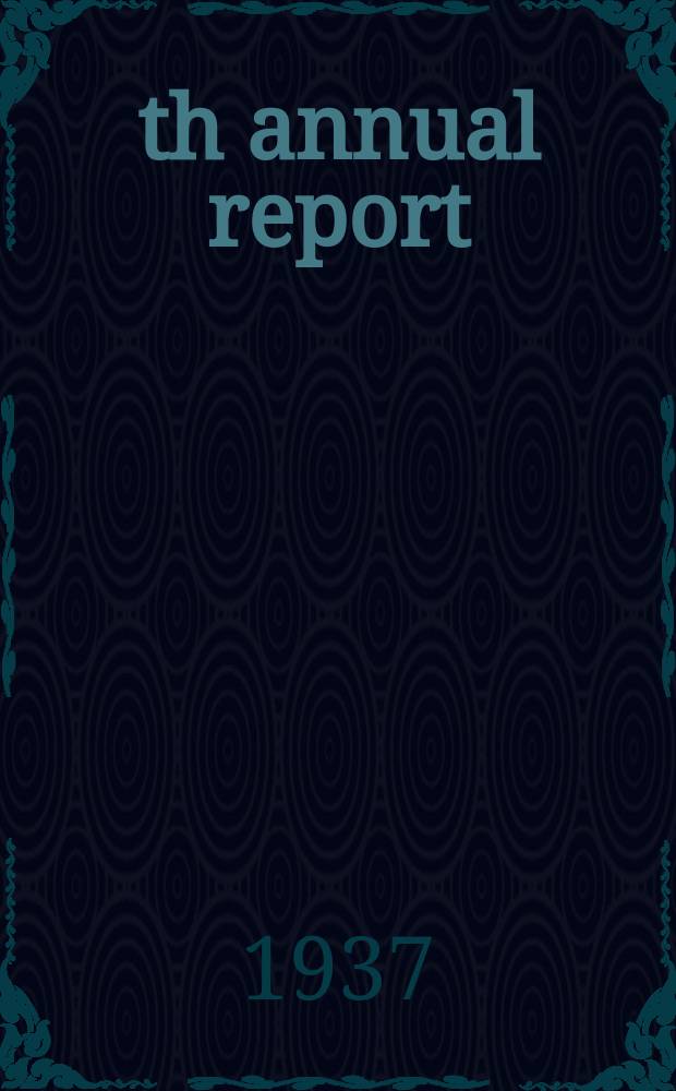 28th annual report