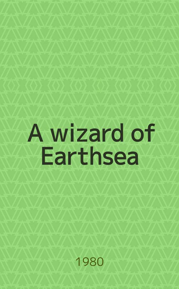 1 : A wizard of Earthsea