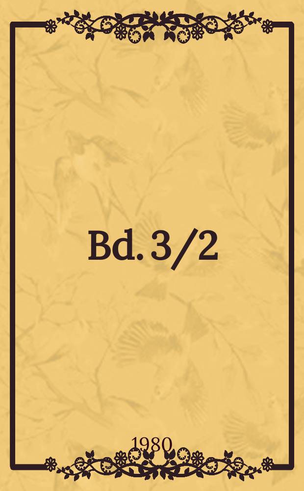 Bd. 3/2