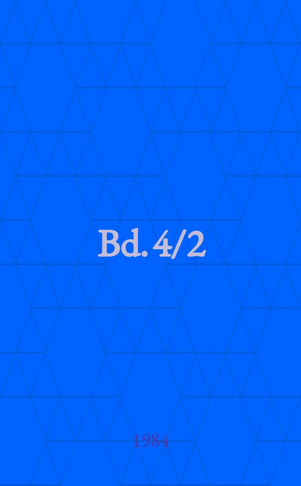 Bd. 4/2