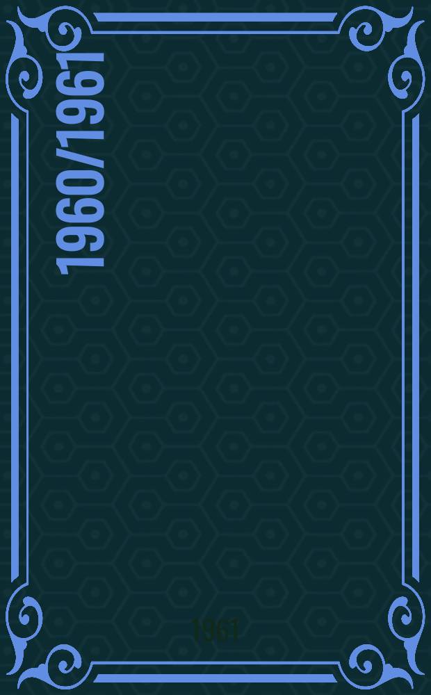 ... 1960/1961