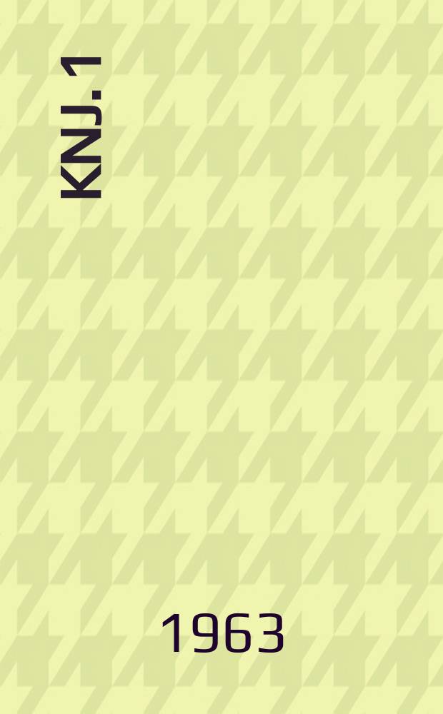 Knj. 1