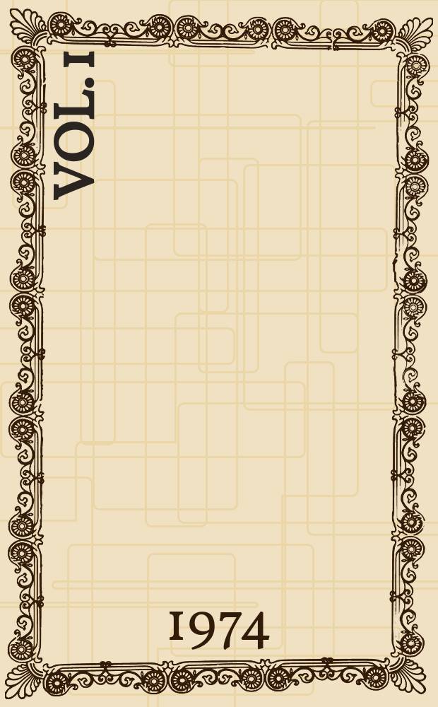 Vol. 1