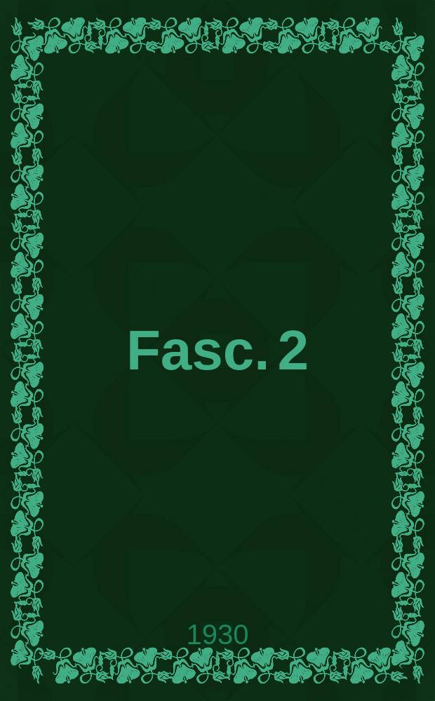 Fasc. 2