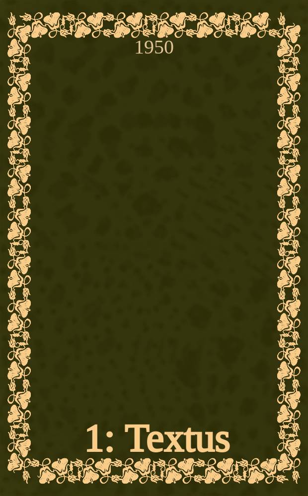 [1] : Textus