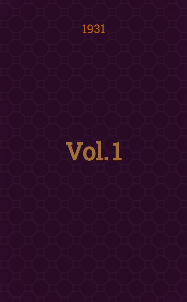 Vol. 1