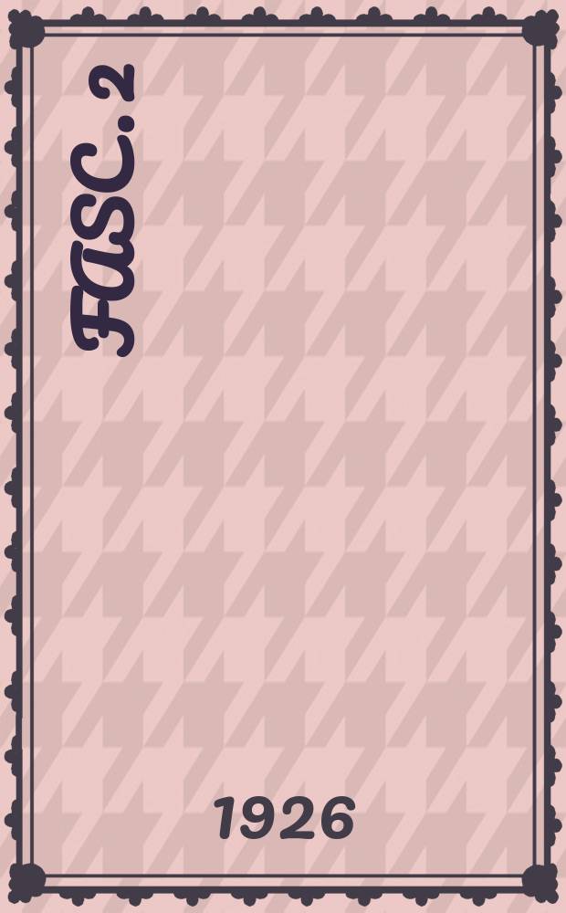 Fasc. 2