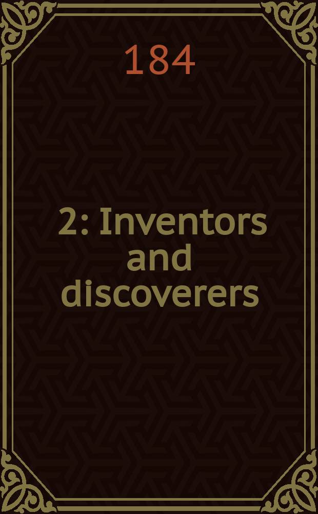 [2] : Inventors and discoverers