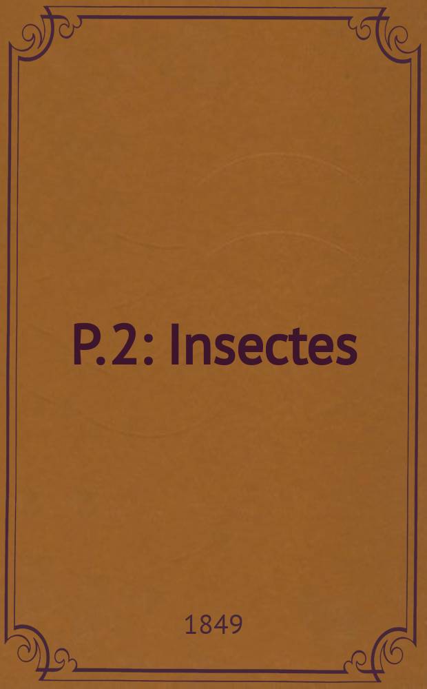 P. 2 : Insectes