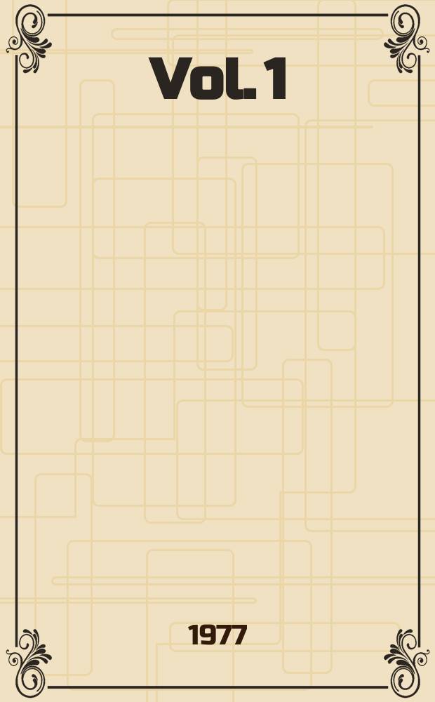 Vol. 1