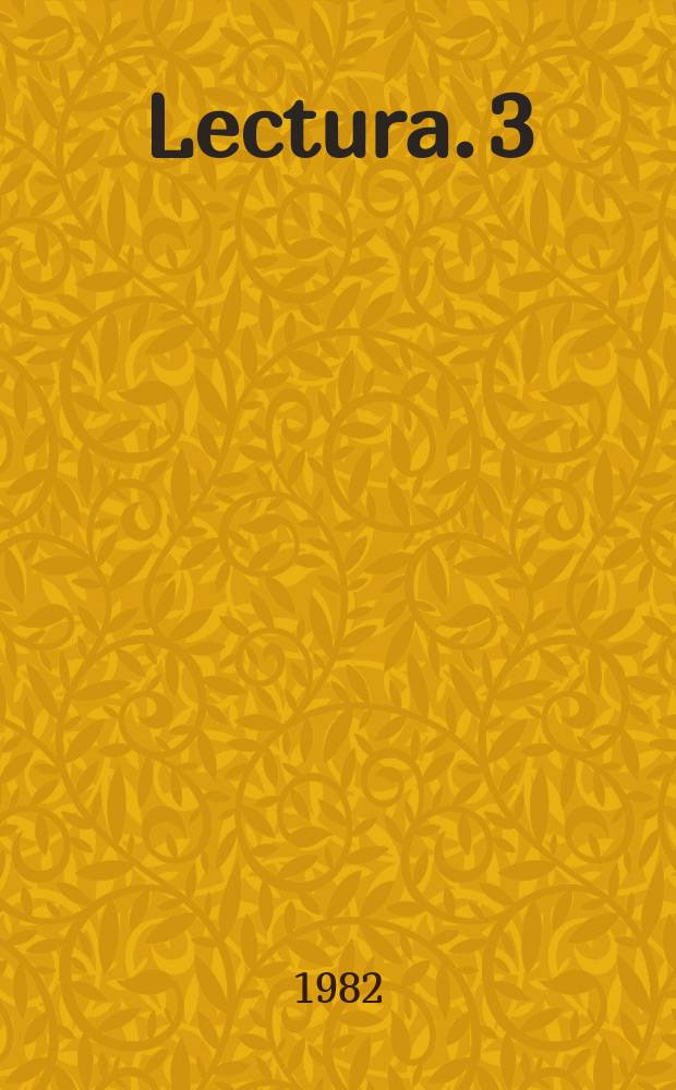 Lectura. 3