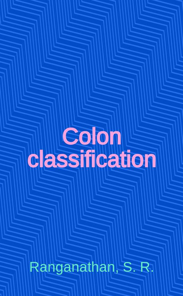 22 : Colon classification
