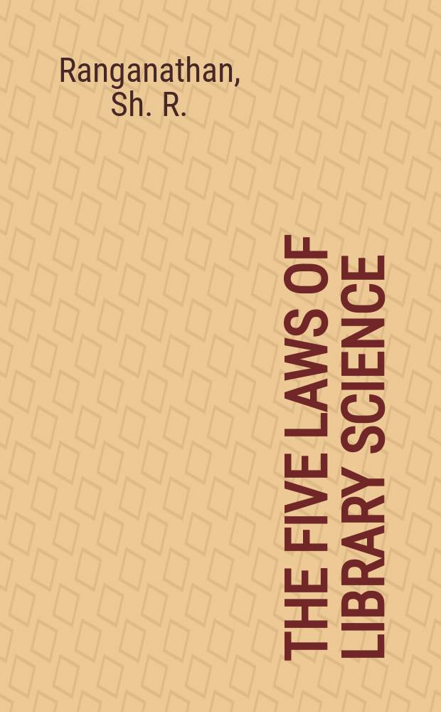 23 : The five laws of library science
