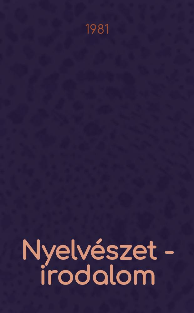 6 : Nyelv&eacute;szet - irodalom