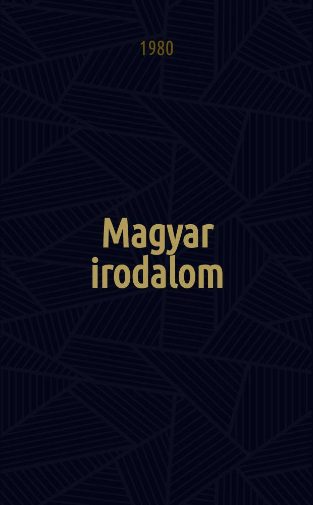 7 : Magyar irodalom
