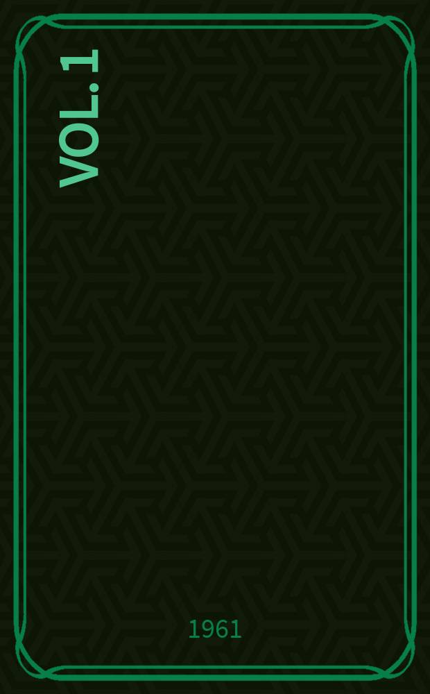 Vol. 1