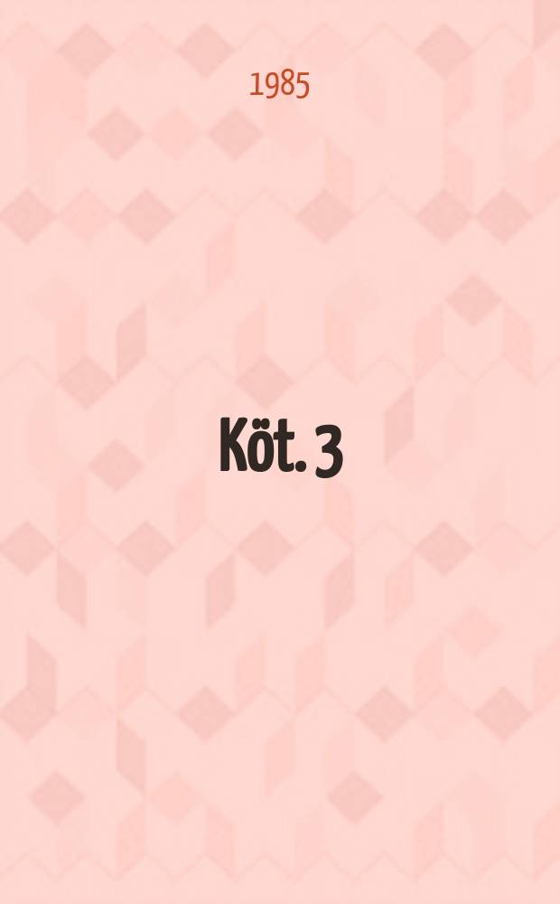 Köt. 3