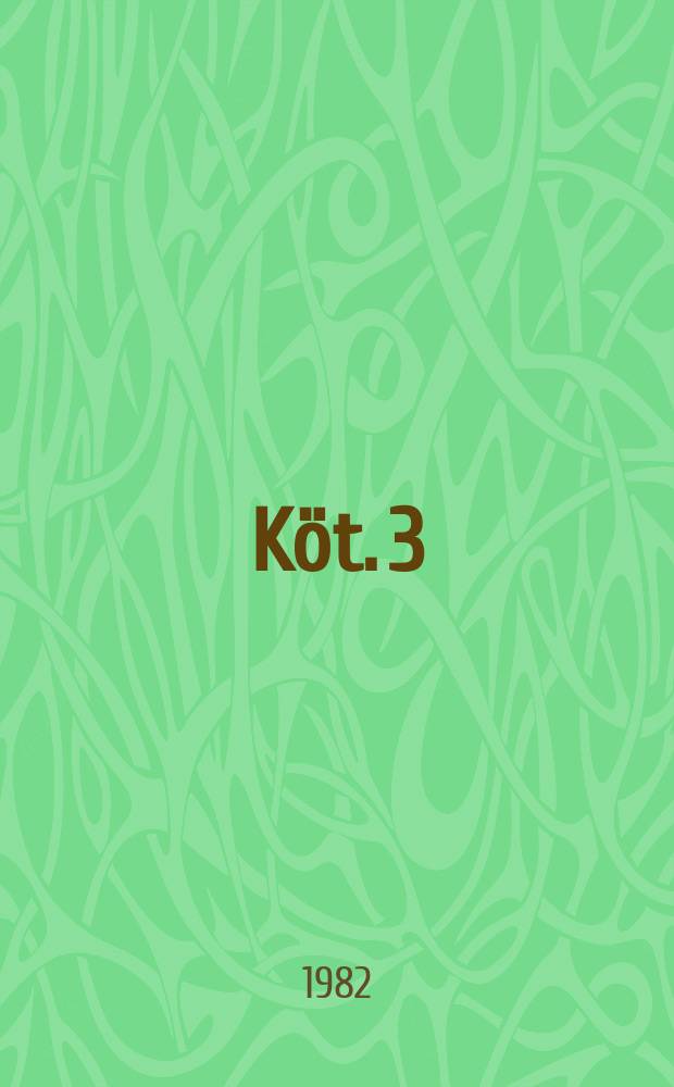 K&ouml;t. 3