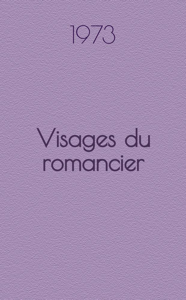 2 : Visages du romancier