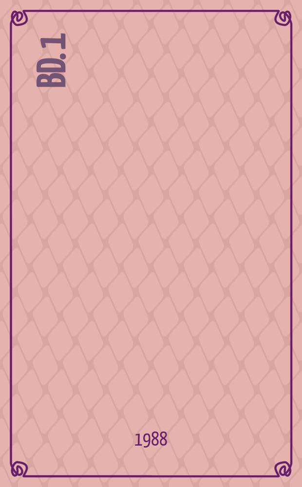 Bd. 1