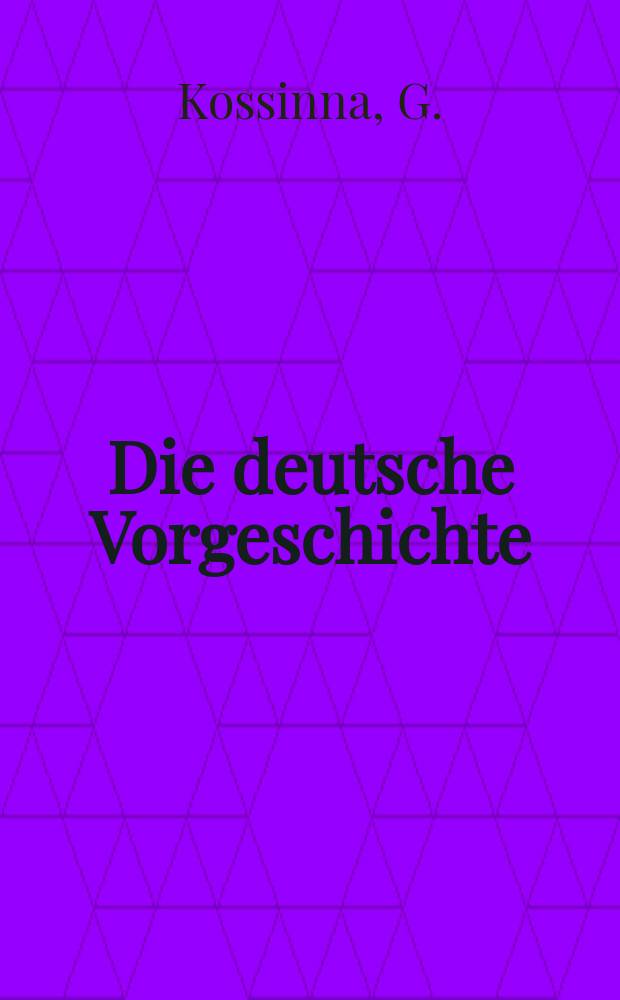 9 : Die deutsche Vorgeschichte