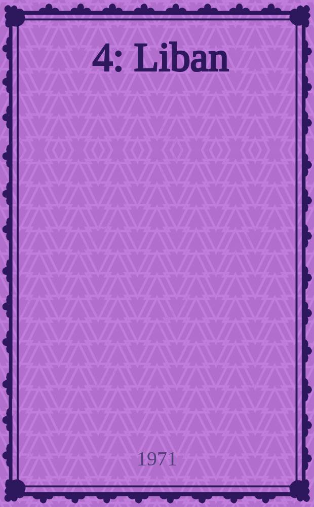 [4] : Liban