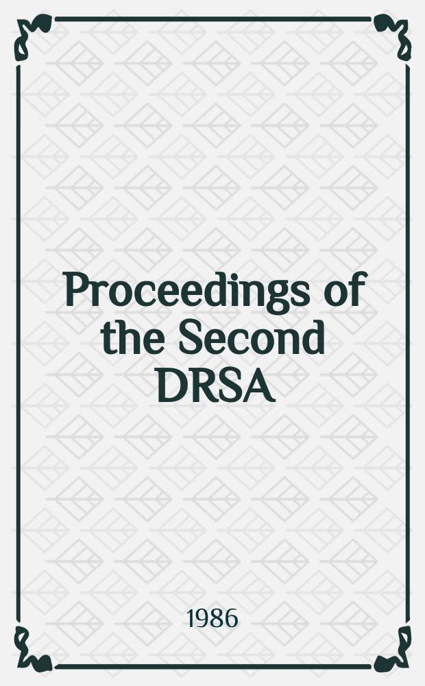 5 : Proceedings of the Second DRSA