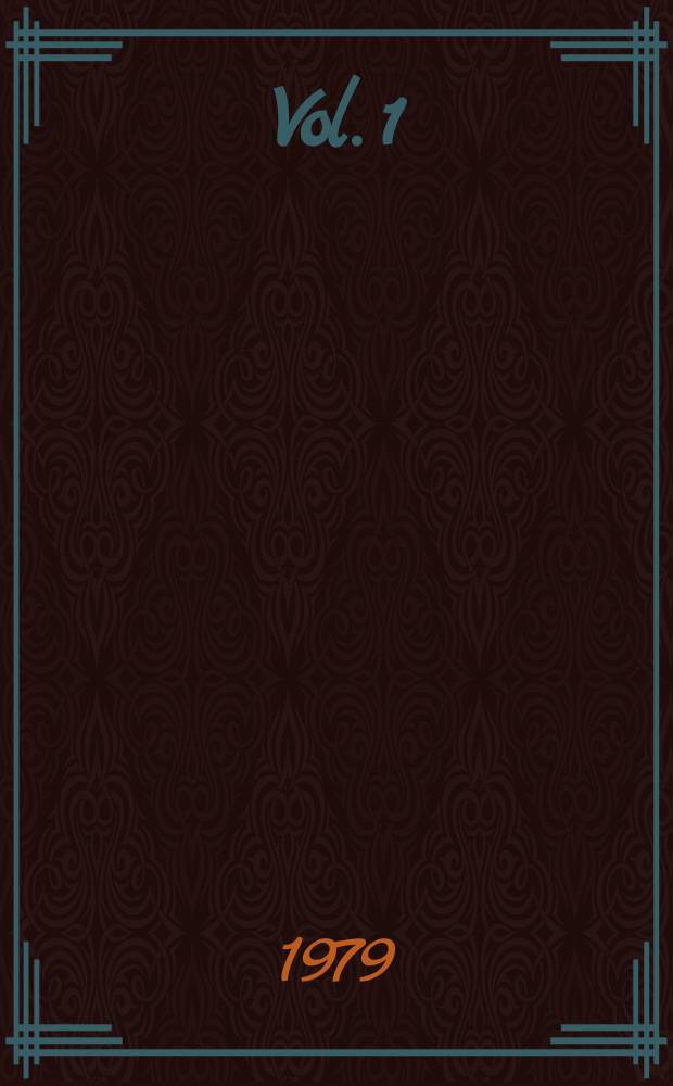 [Vol. 1]