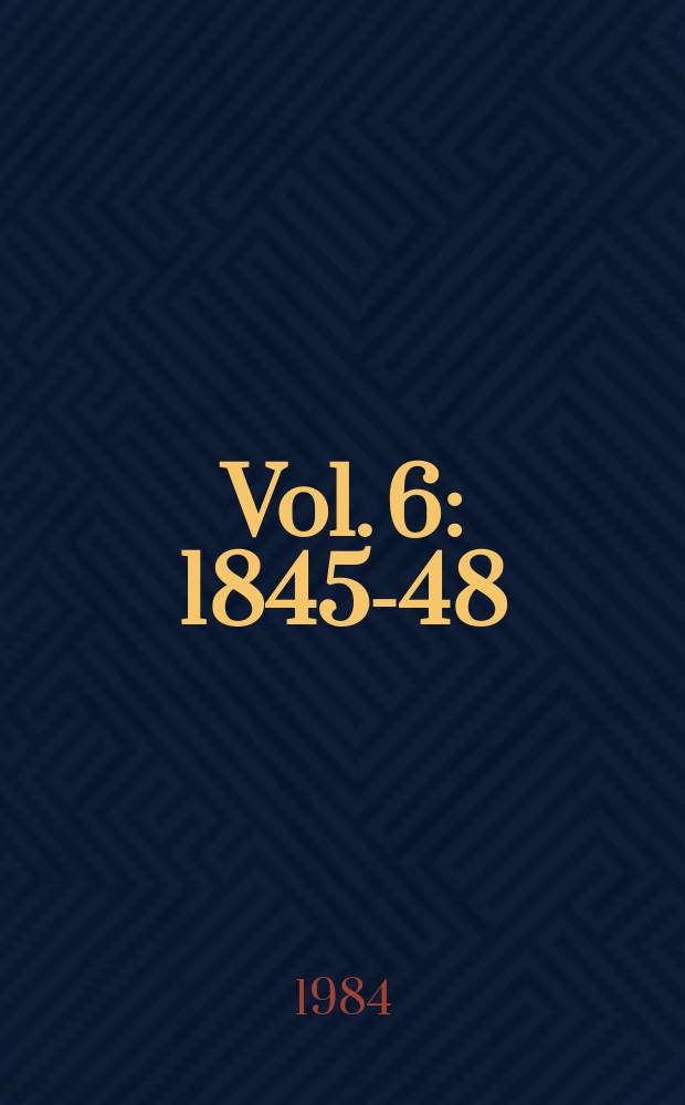 Vol. 6 : 1845-48