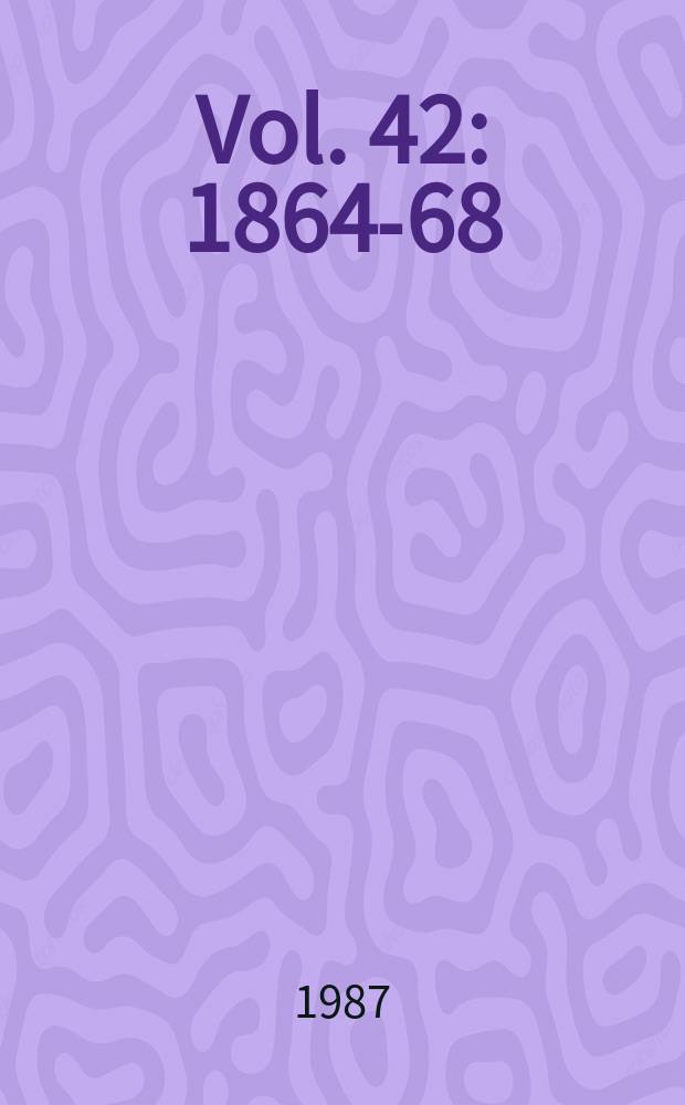 Vol. 42 : 1864-68