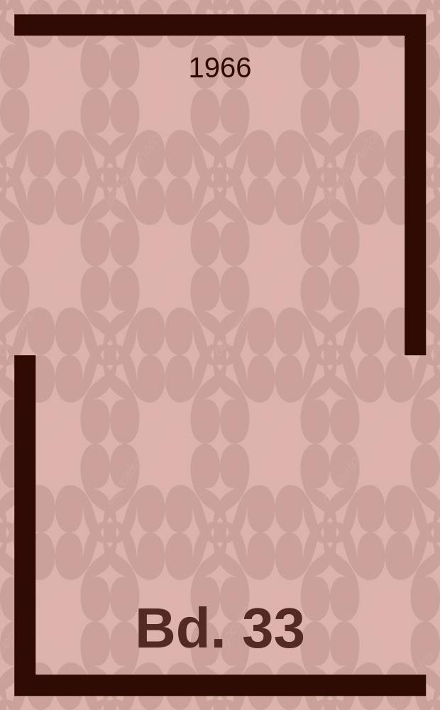 Bd. 33
