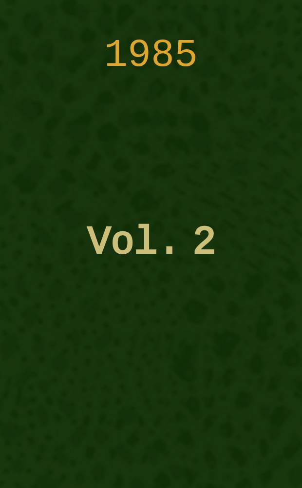 Vol. 2