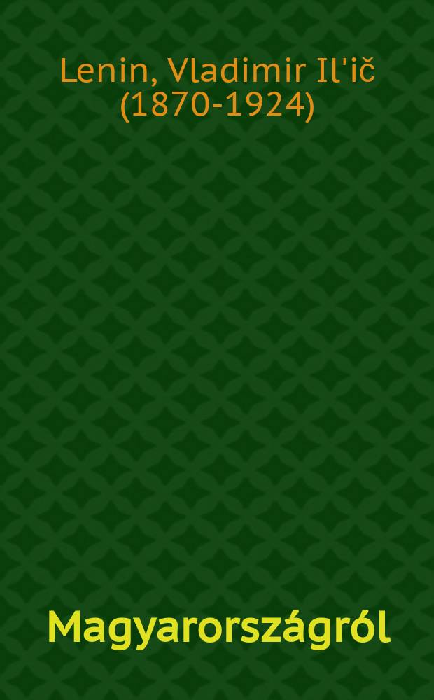 7 : Magyarországról