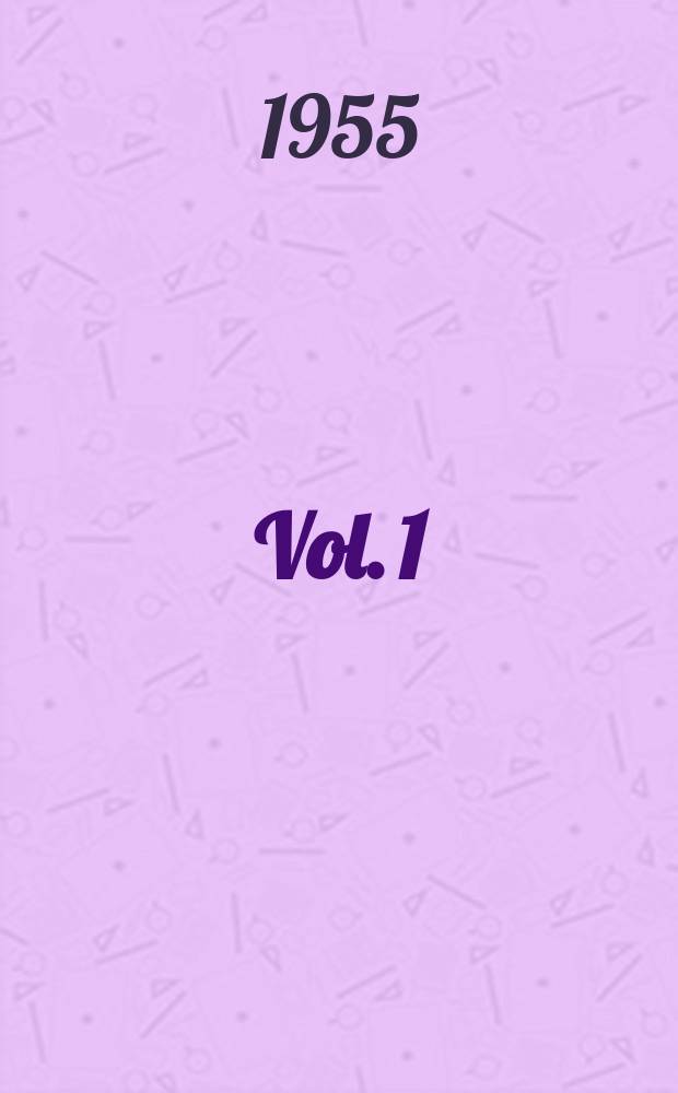 Vol. 1