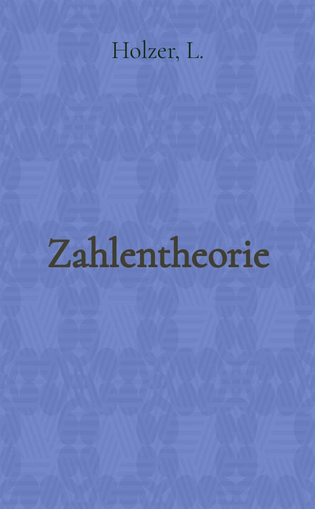 14 : Zahlentheorie