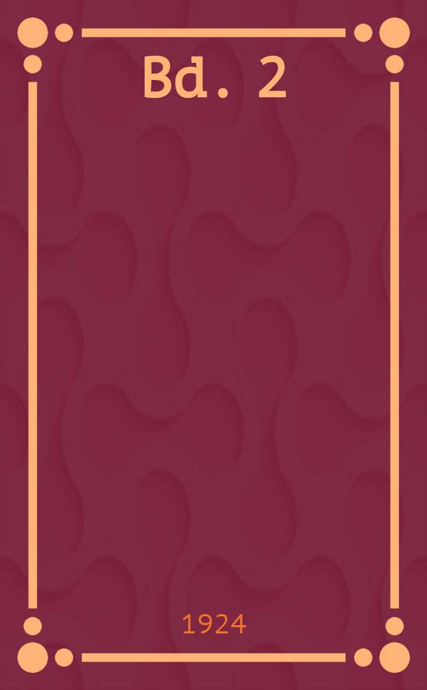 Bd. 2