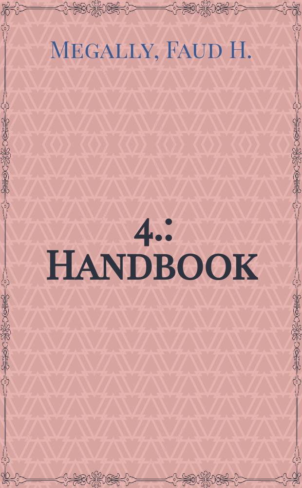 [4.] : Handbook