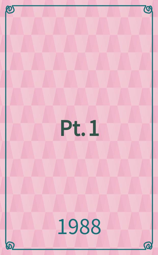 Pt. 1