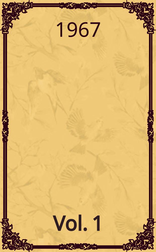 Vol. 1