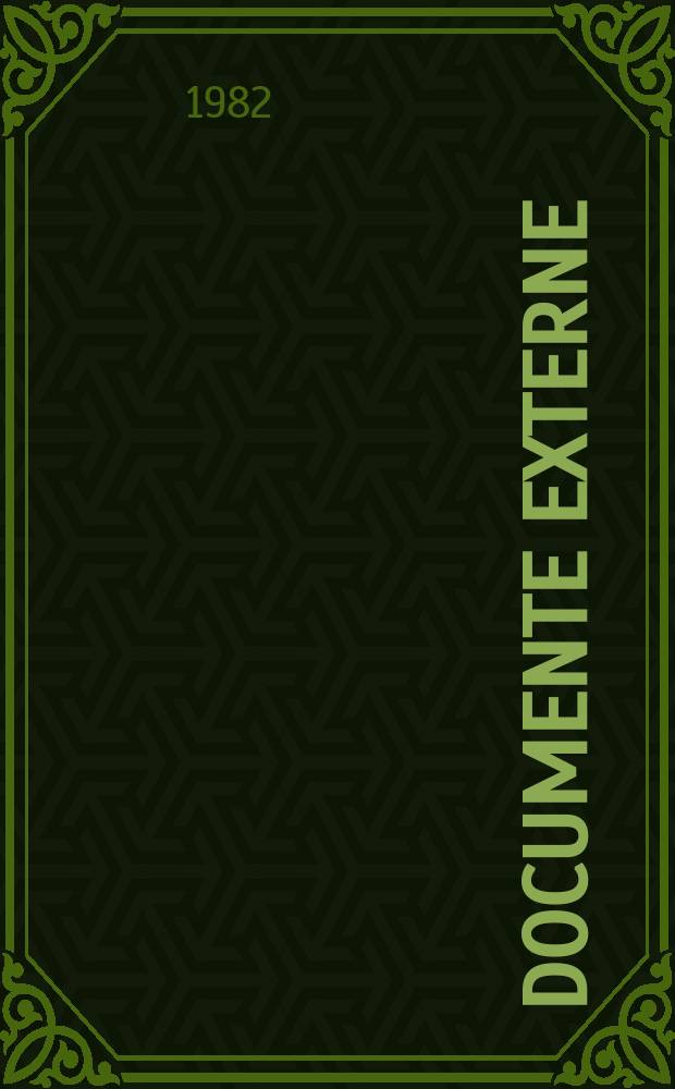 1 : Documente externe