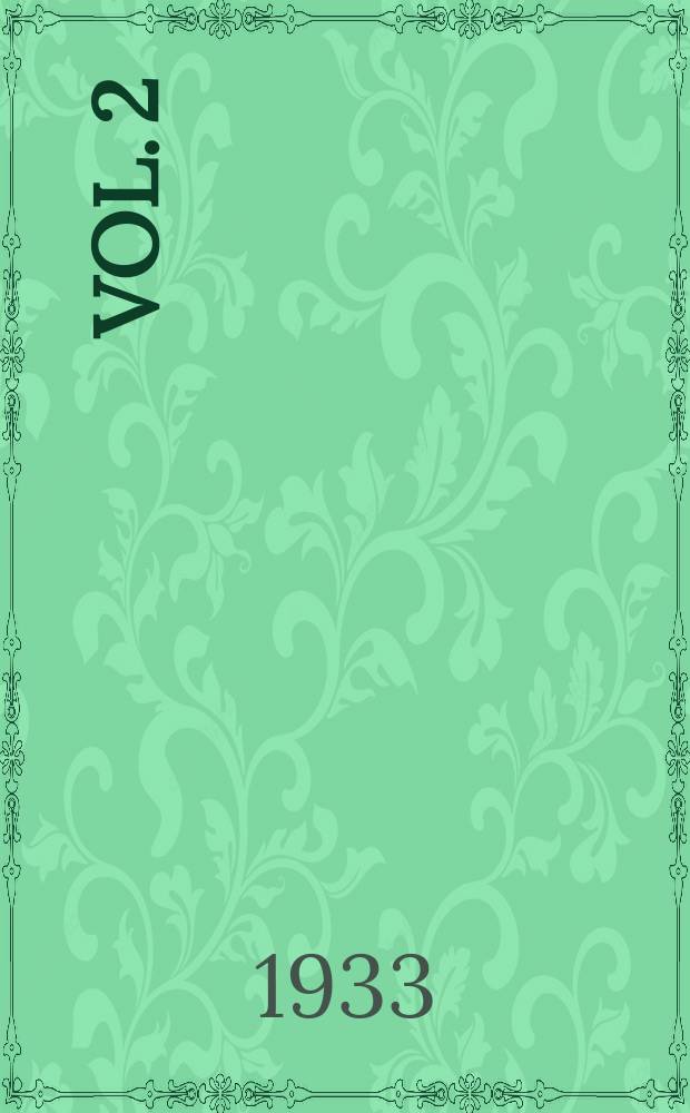 Vol. 2