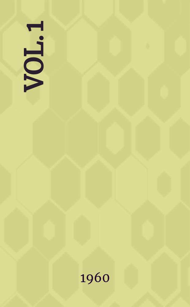 Vol. 1