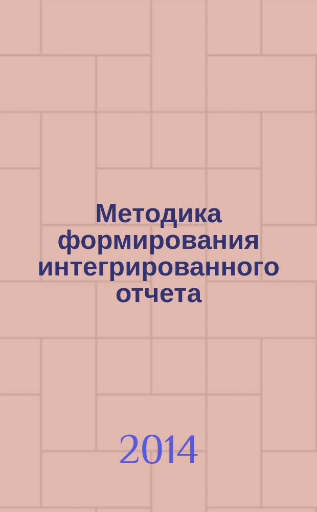 Методика формирования интегрированного отчета : автореферат диссертации на соискание ученой степени кандидата экономических наук : специальность 08.00.12 <Бухгалтерский учет, статистика>