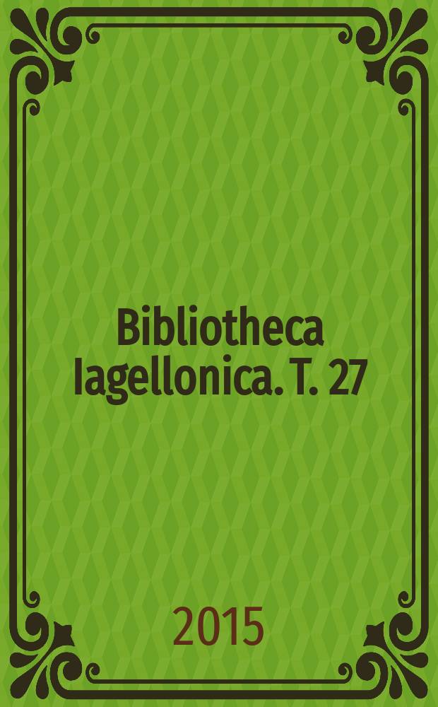 Bibliotheca Iagellonica. T. 27 : Straszny czwartek w domu pastora ; Dalsze losy pastora Hubiny = В четверг страшно в доме пастора