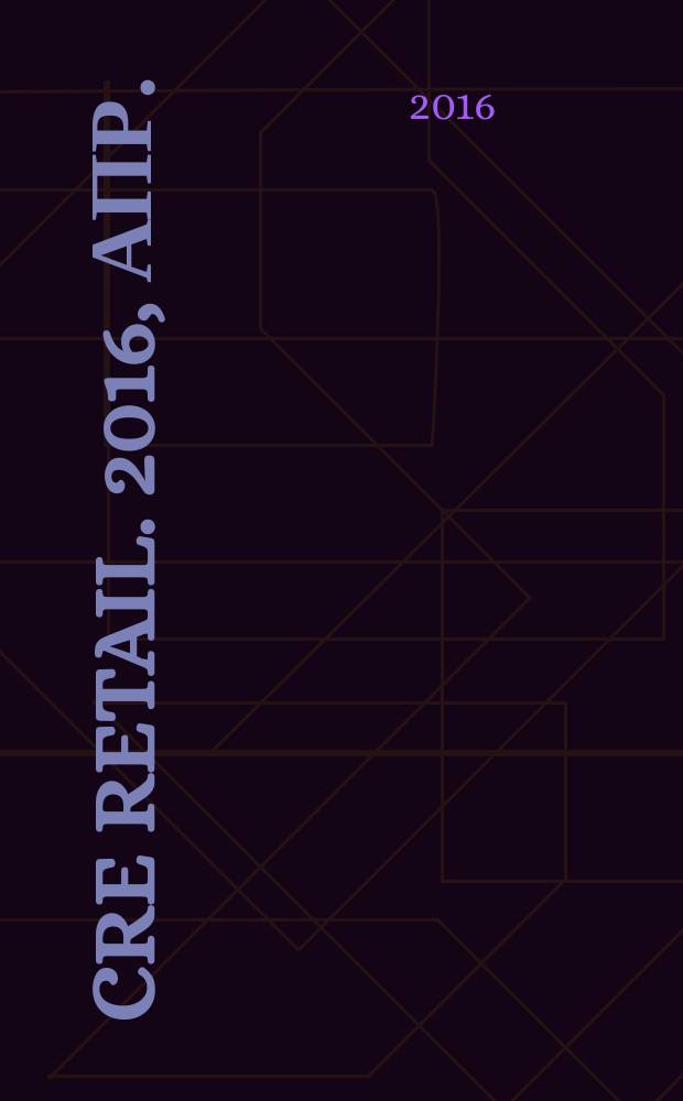 CRE Retail. 2016, апр. (35)